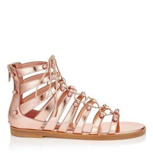 BRAND NEW CHOOS - Gold Gladiator Sandals